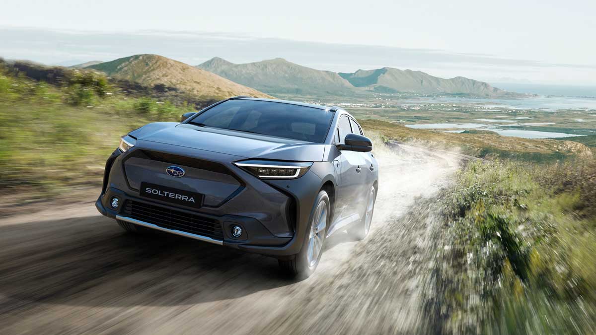 Subaru Solterra electric SUV (overseas model shown). Source: Subaru