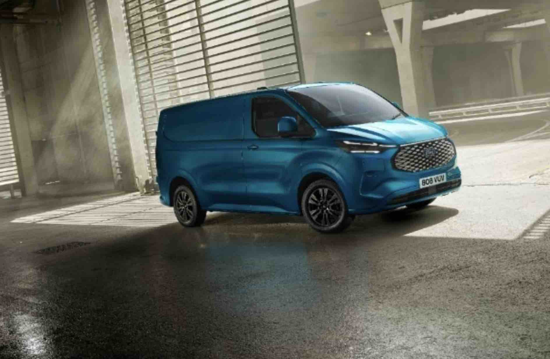 Electric sales transit van