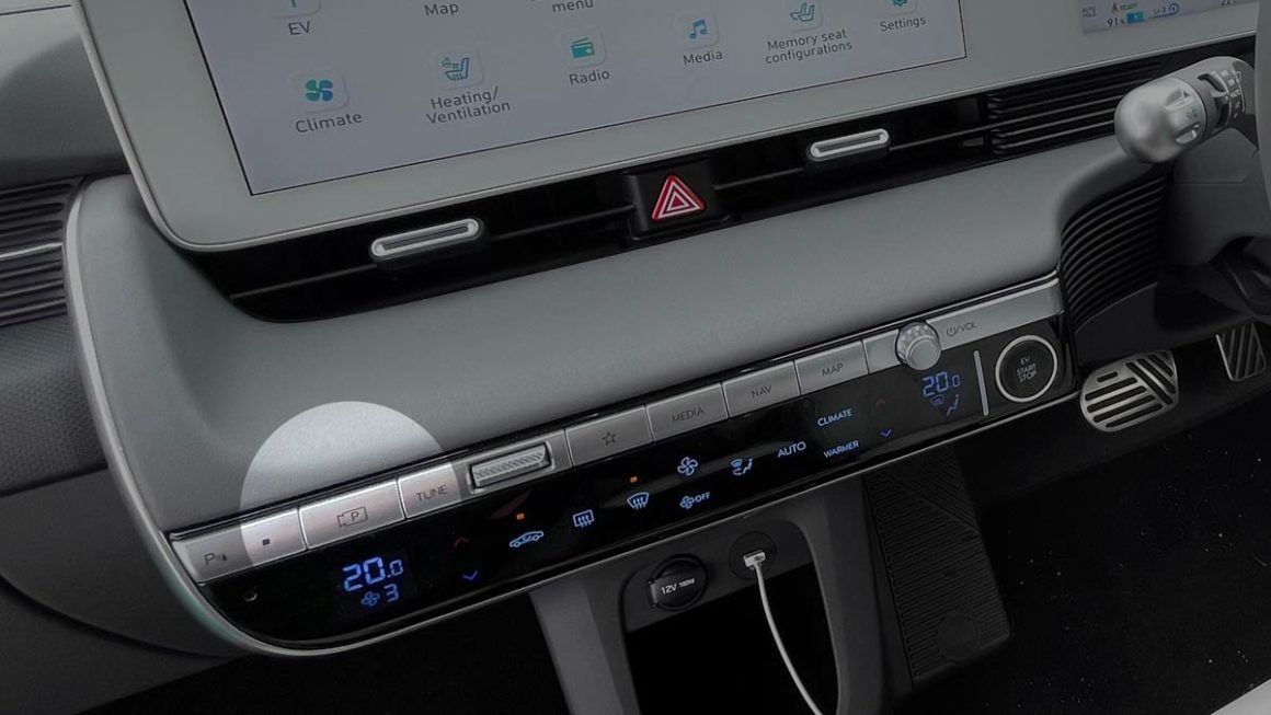 Ioniq 5 auto park button