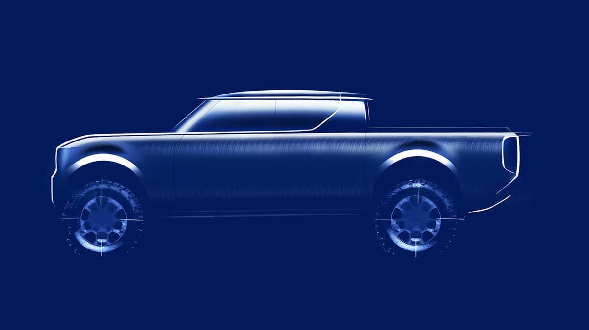 VW's Scout pickup (ute) concept. Source: Volkswagen
