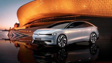 Volkswagen officially debuts ID.Aero electric sedan concept