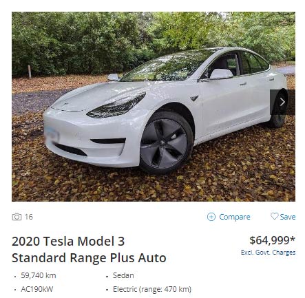 model 3 for sale