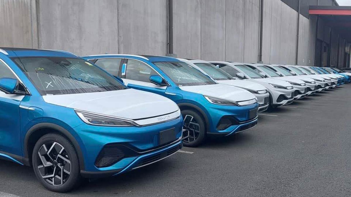 Hundreds of BYD Atto 3 EVs land in New Zealand, as Australian customers told to wait - Vimarsana News