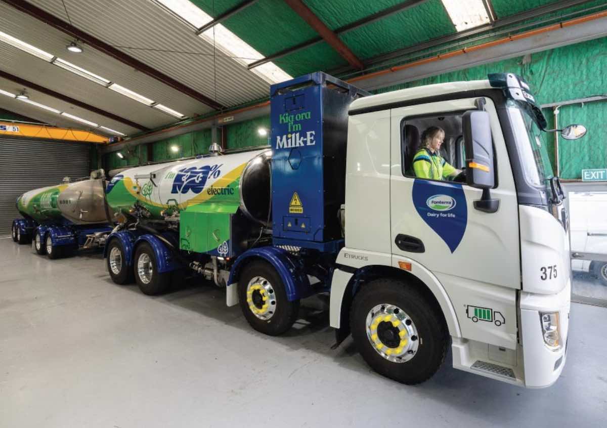 New Zealand launches electric milk tanker and hydrogen postie truck - Vimarsana News