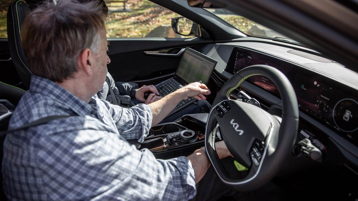 Kia Australia’s Ride and Handling Engineer, Graeme Gambold