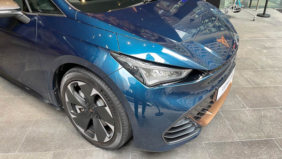 Cupra Born in Sydney. Image: Bridie Schmidt