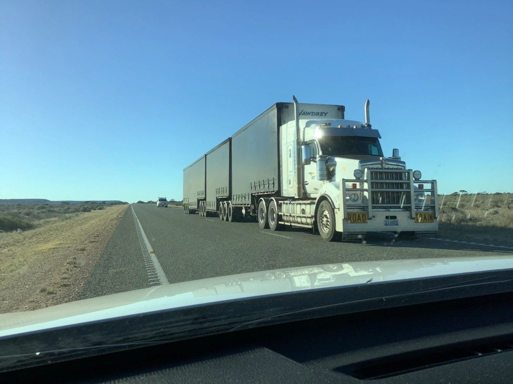 Monstrous Road Train. Supplied