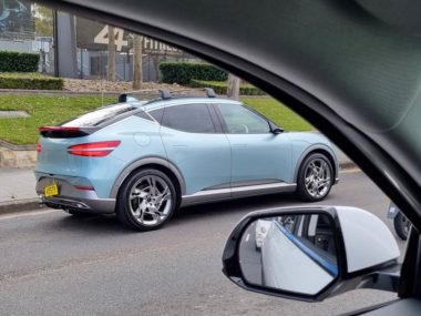 Genesis GV60 spotted near North Ryde