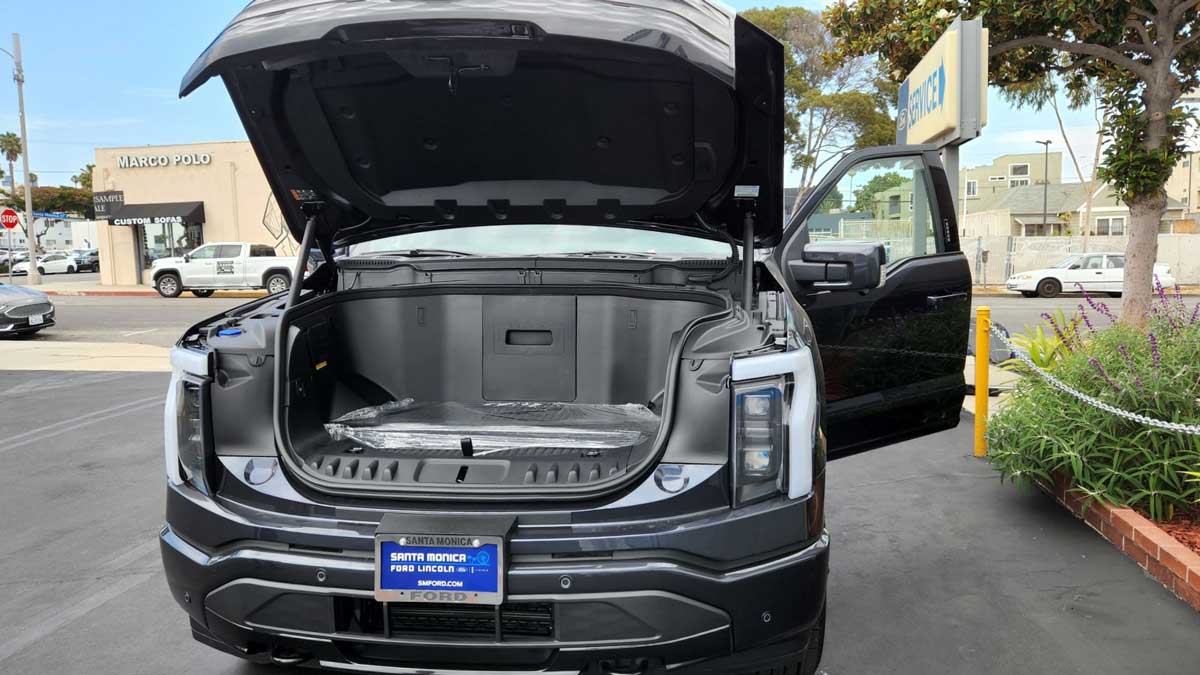 The Ford F-150 Lightning. Image: Jake and Jessica Whitehead