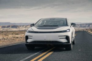 Faraday Future finds funds to launch FF 91 electric sedan
