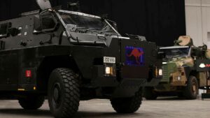 Bushmaster goes electric: Australia unveils silent, electrified personnel vehicle