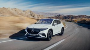 All-electric Mercedes-Benz EQS SUV launches in Europe