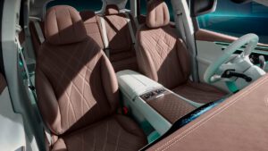 Mercedes-Benz teases EQE SUV interior ahead of October premiere