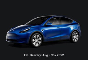 Secondhand Model Y listed for $20,000 above sale price, before first new deliveries