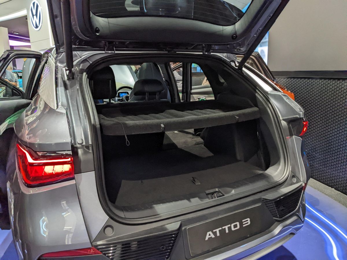 BYD Atto3 rear boot