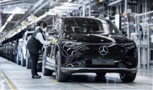 Mercedes-Benz begins US production of EQS all-electric luxury SUV