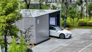 Nio touts third-gen battery swap stations that can discharge to grid
