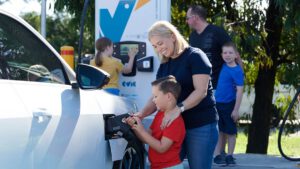 Finance company cuts 12-month free EV charging deal with Evie Networks