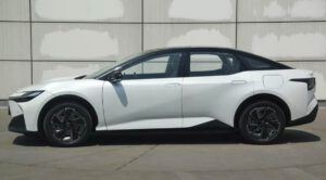 First images of China-only Toyota bZ3 electric sedan published