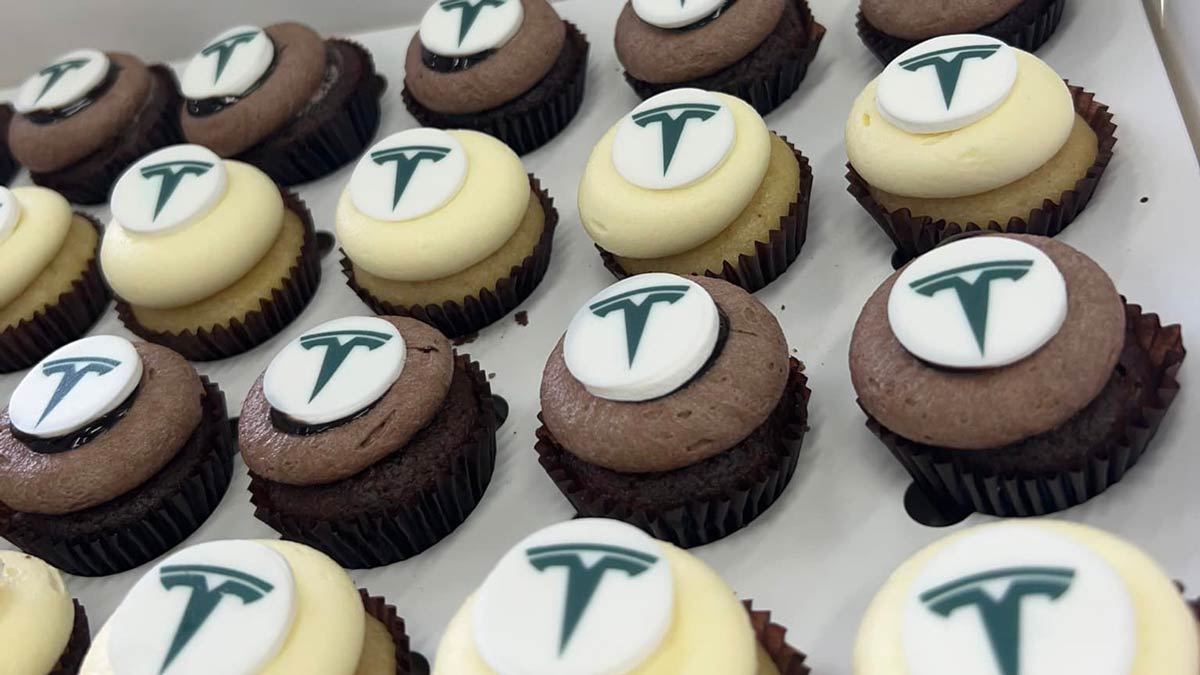 tesla cupcakes