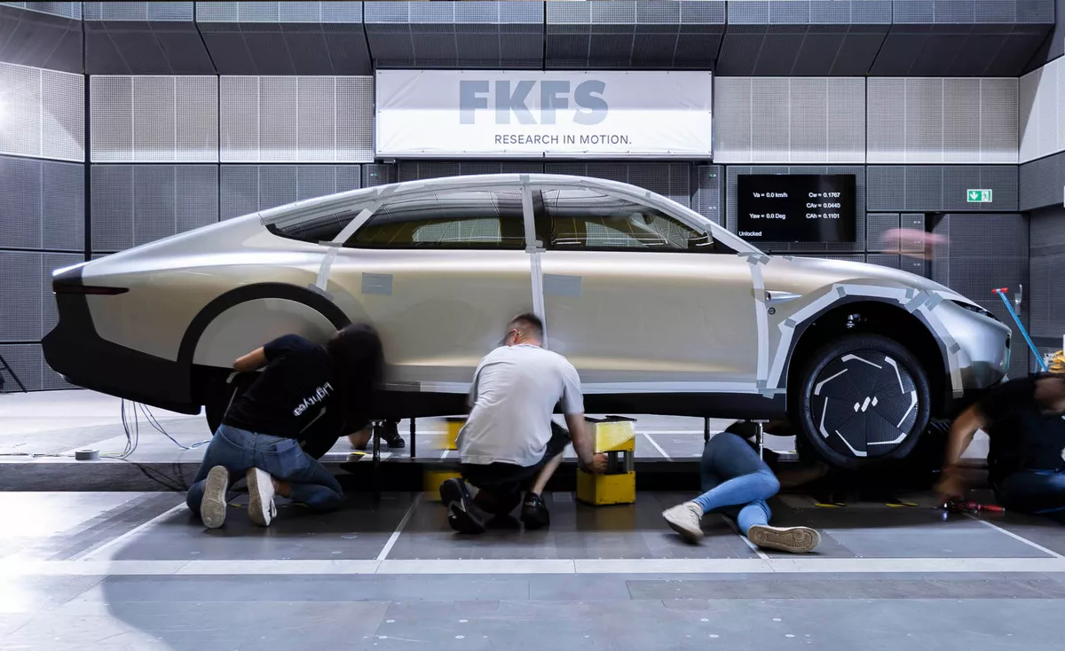 lightyear 0 aerodynamics testing