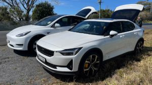 Tesla Model Y vs Polestar 2: Stormtrooper up against Iceman
