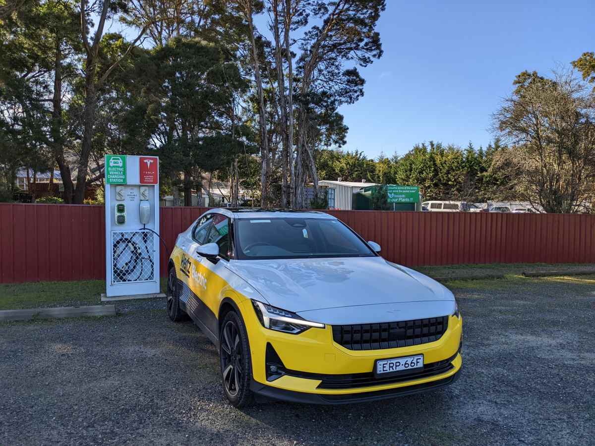 Hertz Tasmania EV