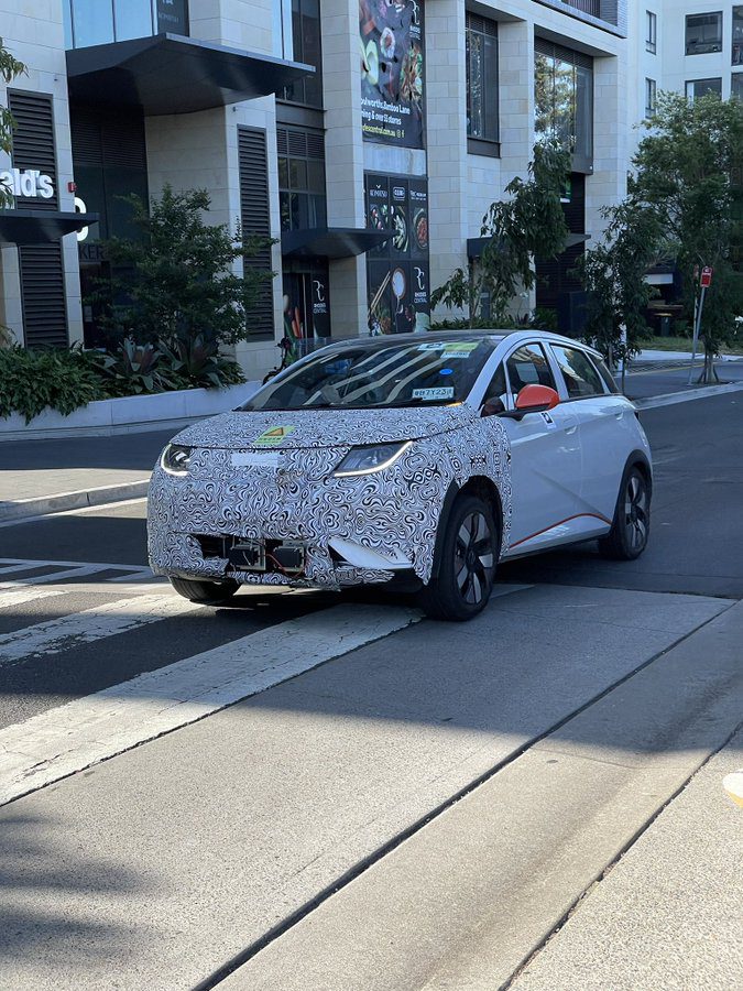 BYD Dolphin Spotted Sydney