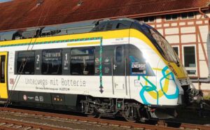 German railway group uses innovative electric charging to replace diesel trains