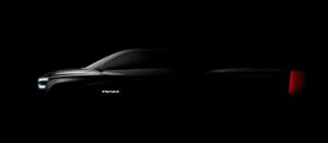 Dodge Ram teases image of first electric ute to be unveiled in January