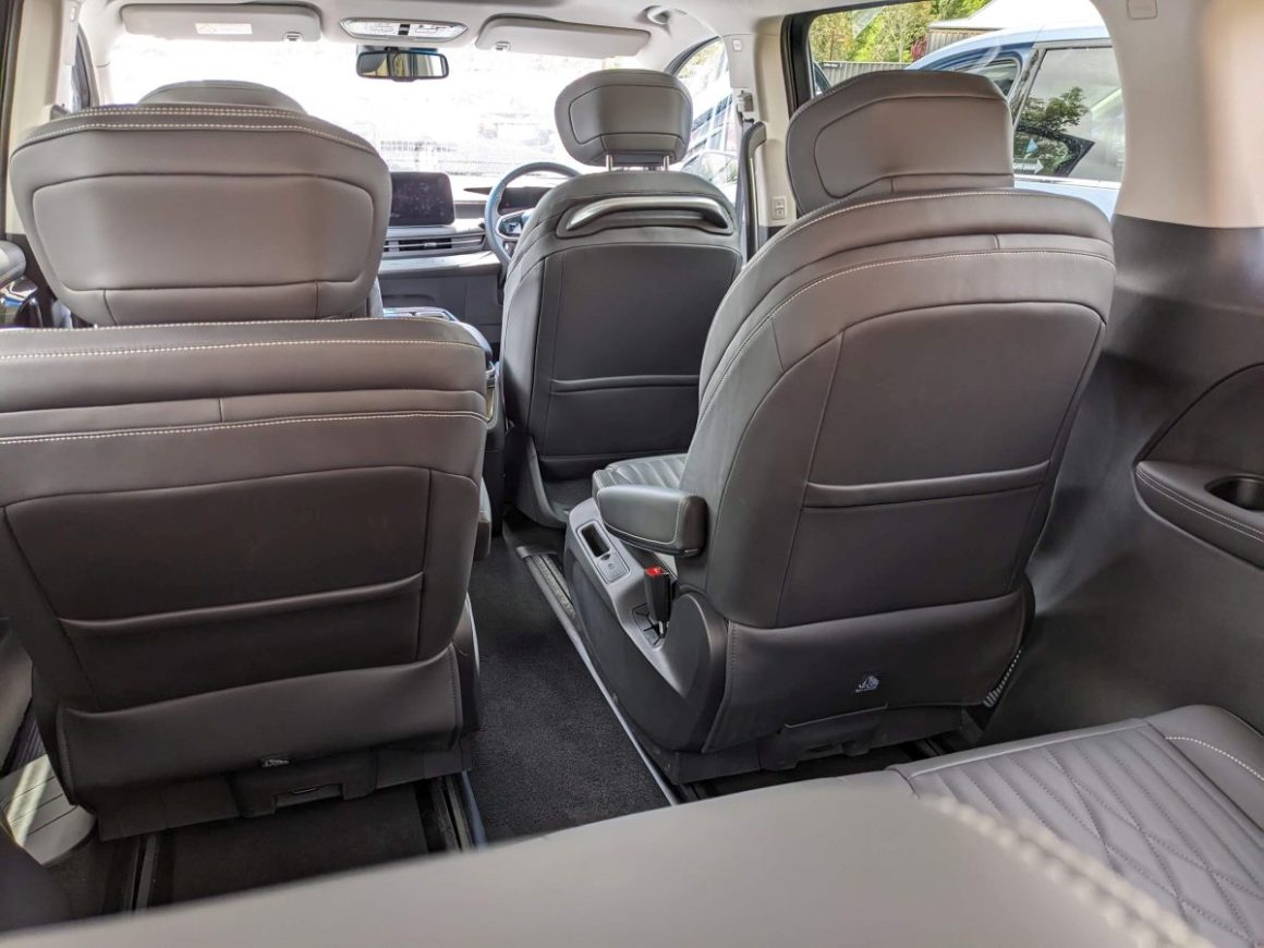 LDV Mifa 9 EV Rear Seat