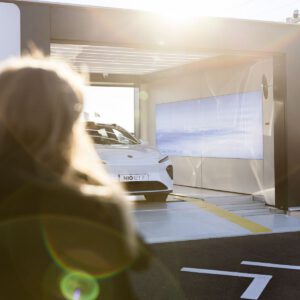 Nio flicks the switch on first battery swap station in Sweden