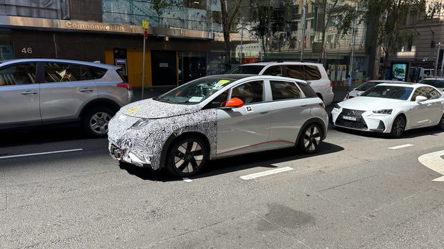 BYD Dolphin Side Front Sydney December