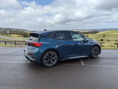 Cupra Born Blue Exterior