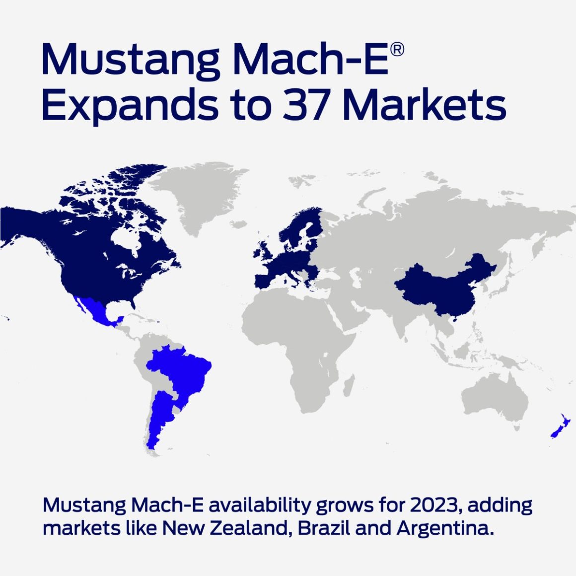 Ford Mustang Mach-E Map