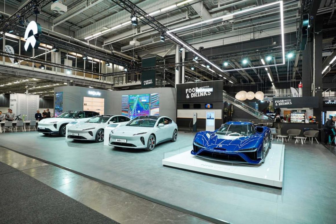 Nio Showcase Sweden Multiple EV