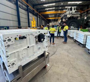 Massive 15 tonne battery arrives to power Fortescue’s electric truck ambitions