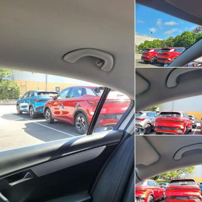 Red BYD Atto 3 Sighting January 2023