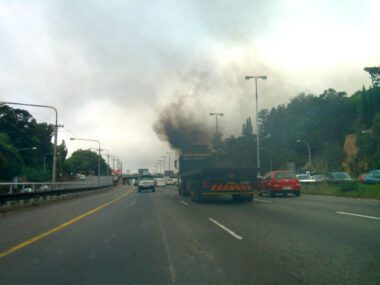 traffic pollution