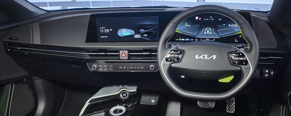 Kia EV6 GT dashboard