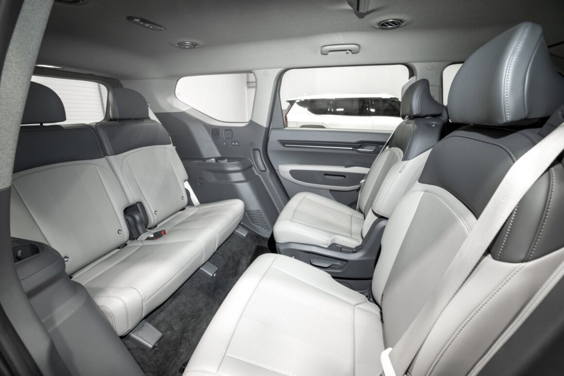 Kia EV9 Second Third Row Seats
