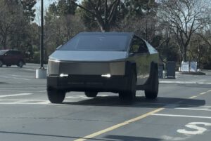 New Tesla Cybertruck spotted again as production nears