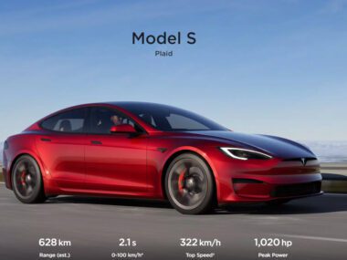 Tesla Model S Ultra Red
