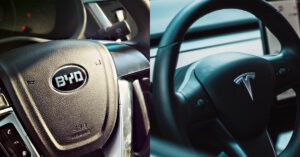 BYD doubles EV sales in March as it chases down Tesla to be world’s biggest