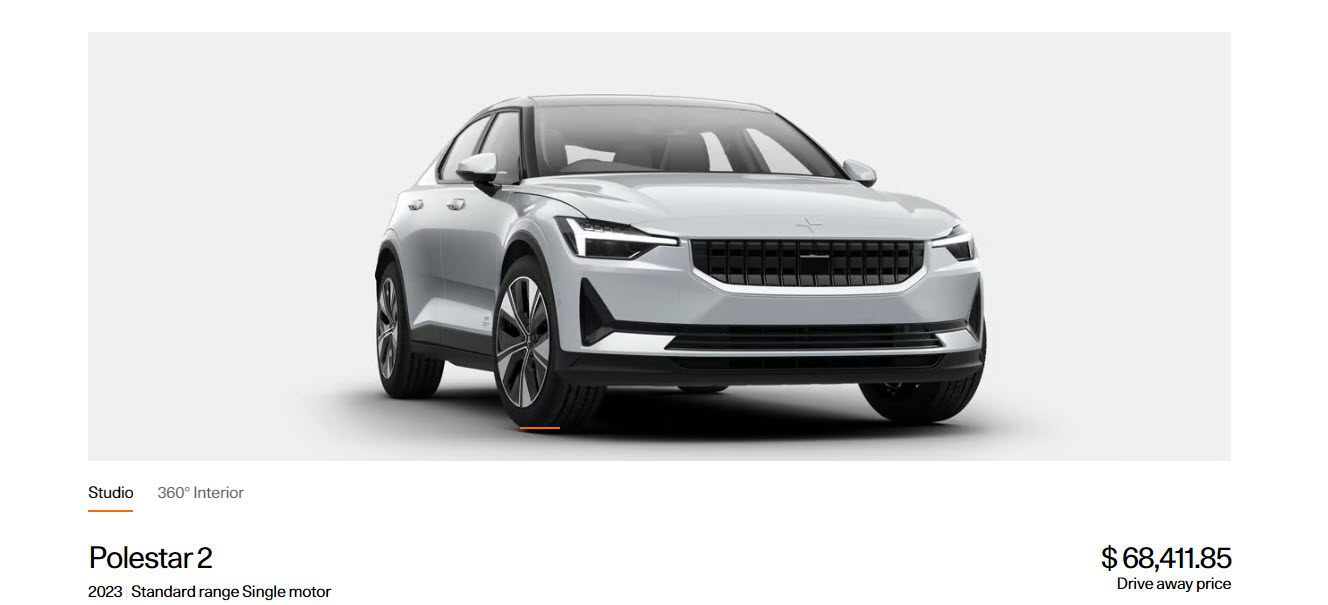 polestar 2 preconfigured