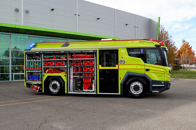 ACT electric fire truck