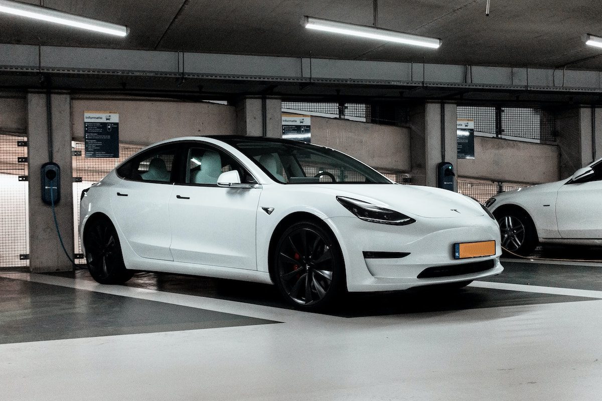 Tesla Model 3 charging