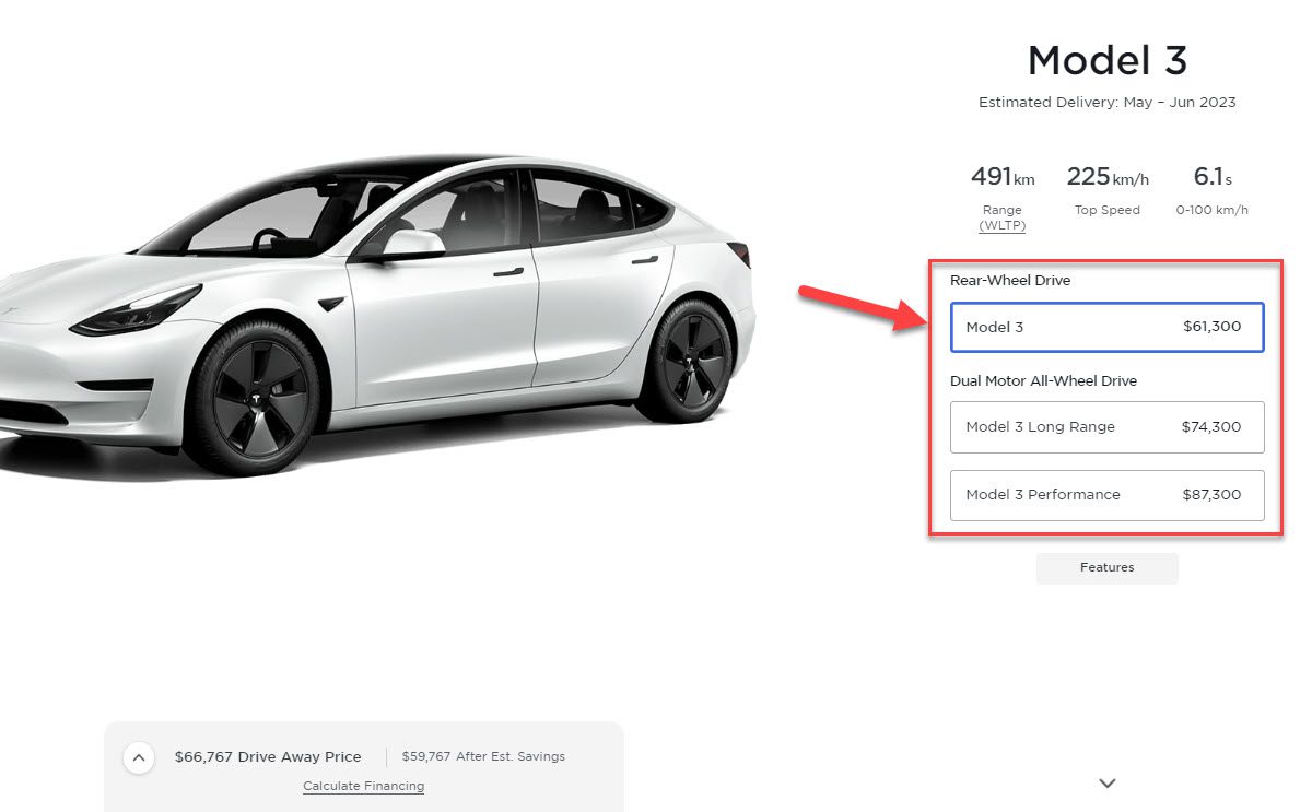 Tesla Model 3 Price Increase May 2023