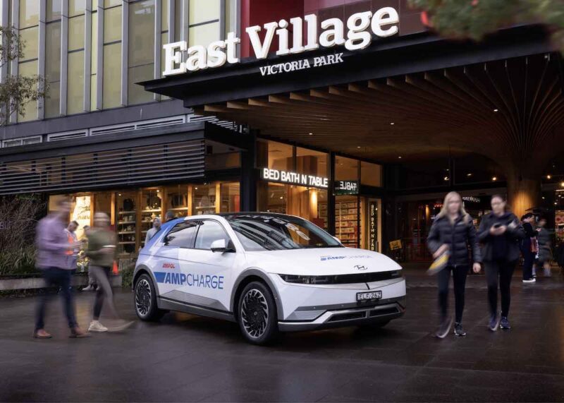 ampol EV chargers