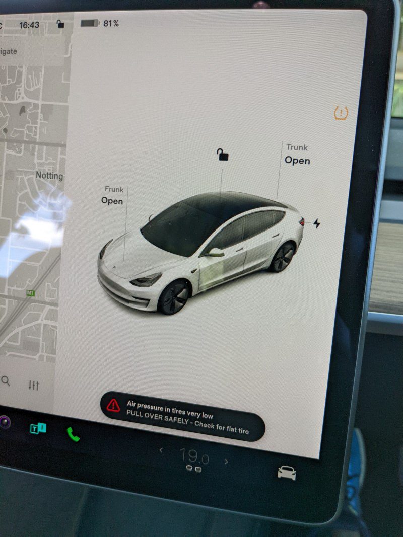 Tesla Tyre Puncture Pullover Riz Akhtar